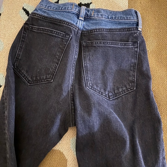 Abercrombie & Fitch High Rise 90s Relaxed Jean 24/00 Extra Short - Picture 5 of 5